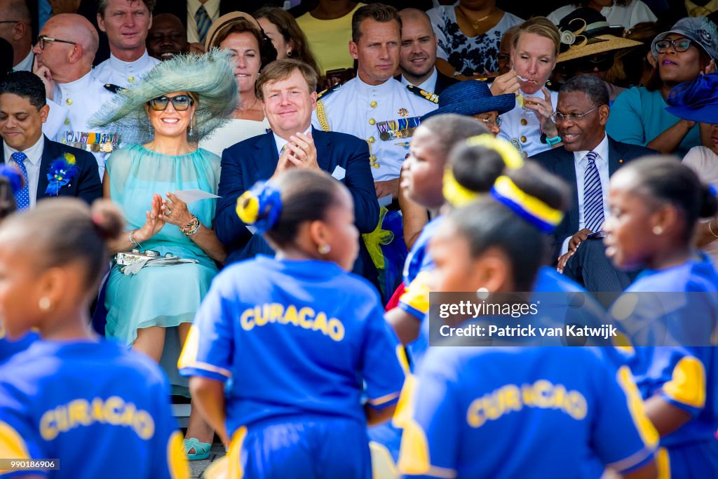 King Willem-Alexander Of The Netherlands and Queen Maxima Netherlands Visit Curacao