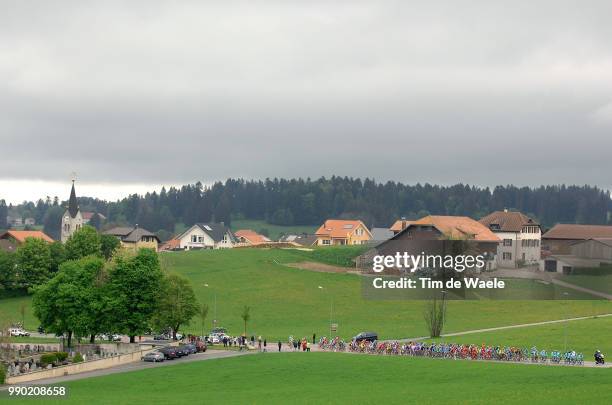 Tour Romandie, Stage 1Illustration Illustratie, Peleton Peloton, Landscape Paysage Landschap, Farm Ferme Boerderij, Granges-Paccot - La...