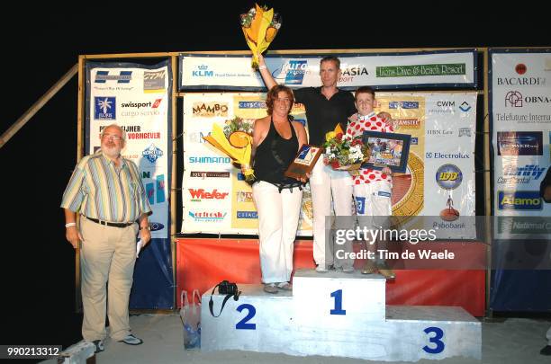 Amstel Curacao Raceerik Dekker + Family Familie, Petra (Wife Femme Vrouw, Kelvin , Cees Maas ComentatorTim De Waele