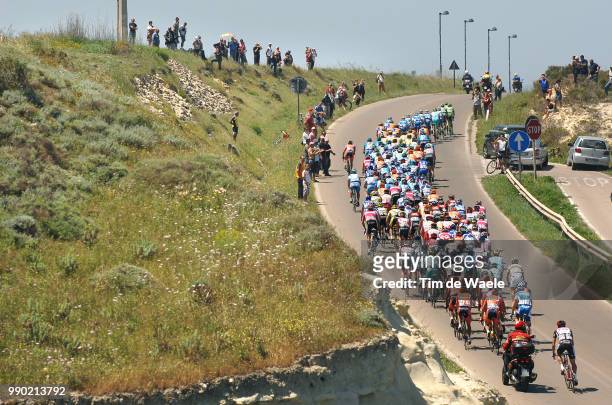 Giro D'Italia, Stage 2 Illustration Illustratie, Peleton Peloton, Landscape Paysage Landschap, Tempio Pausania - Bosa Tour Italy, Ronde Van Italie,...