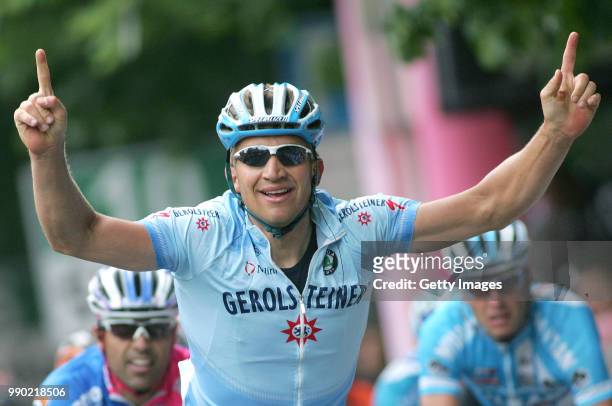 Giro D?Italia, Stage 5Arrival, Forster Robert , Hushovd Thor , Petacchi Alessandro , Napolitano Danilo , Celebration Joie Vreugde/ Teano - Frascati...