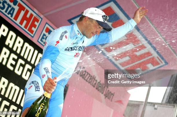 Giro D?Italia, Stage 5Podiium, Forster Robert Celebration Joie Vreugde, Champagna, Teano - Frascati Tour Of Italy, Ronde Van Italie /Uci Pro Tour,...