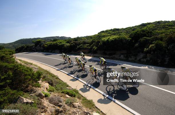 Giro D'Italia, Stage 1 Team Tinkoff Credit Systems , Illustration Illustratie, Landscape Paysage Landschap, Commesso Salvatore , Rovny Ivan , Aggiano...