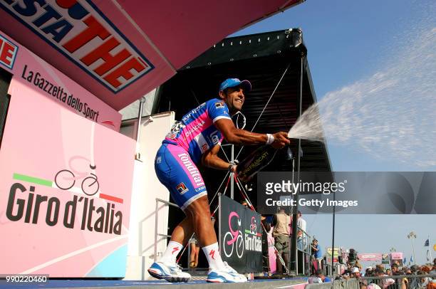 Giro D?Italia, Stage 9Podium, Napolitano Danilo Celebration Joie Vreugde, Champagne /Reggio Nell'Emilia - Lido Di Camaiore Tour Of Italy, Ronde Van...