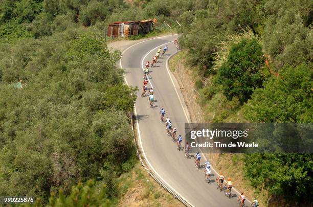 Giro D'Italia, Stage 10Illustration Illustratie, Peleton Peloton, Descend Descente Afdaling, Landscape Paysage Landschap, Camaiore - Santuario Nostra...