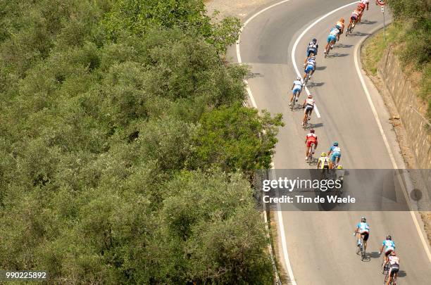 Giro D'Italia, Stage 10Illustration Illustratie, Peleton Peloton, Descend Descente Afdaling, Landscape Paysage Landschap, Camaiore - Santuario Nostra...