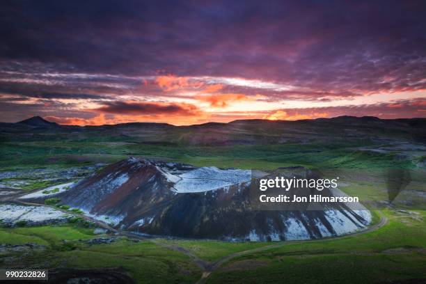 borgarnes,iceland - borgarnes stock-fotos und bilder