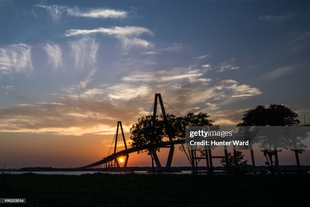 Stonehenge at the Ravenel Bridge