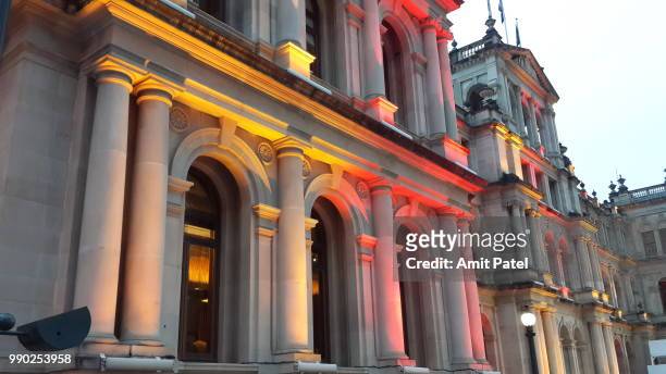 brisbane city hall - brisbane city hall stock pictures, royalty-free photos & images
