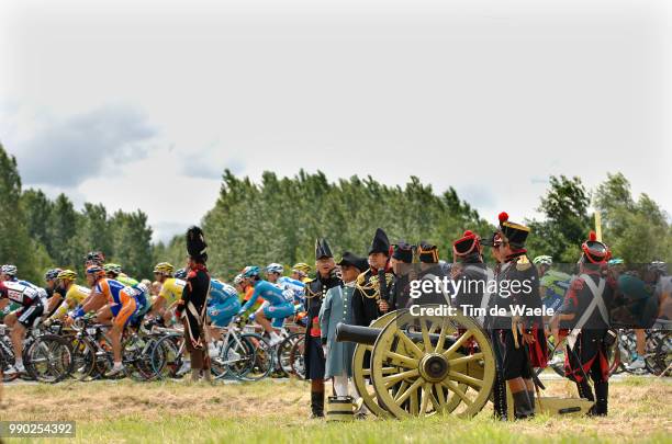 Tour De France 2007, Stage 2Illustration Illustratie, Napoleon, Soldiers Soldats Soldaten, Peleton Peloton, Landscape Paysage Landschap /Dunkerque -...