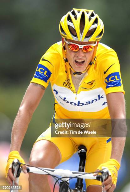 Tour De France 2007, Stage 9Arrival, Rasmussen Michael Yellow Jersey, Mayo Iban , Val-D'Is?Re - Briancon /Ronde Van Frankrijk, Etape Rit, Tdf, Tim De...