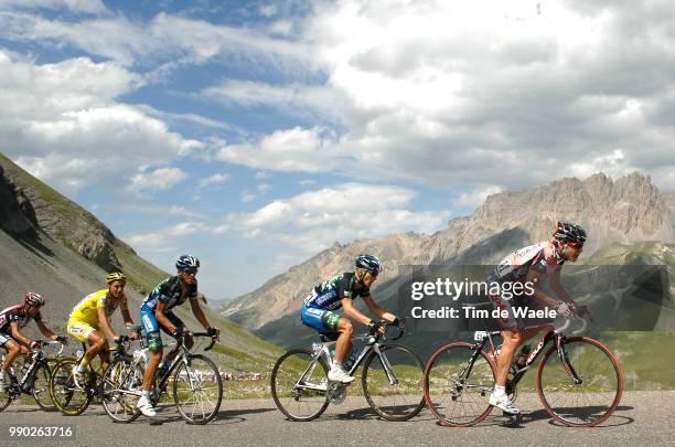 Tour De France 2007, Stage 9Mayo Iban , Evans Cadel , Leipheimer Levi , Contador Alberto , Cobo Acebo Juan Jose , Sastre Carlos /Val-D'Is?Re -...