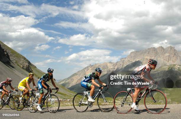Tour De France 2007, Stage 9Mayo Iban , Evans Cadel , Leipheimer Levi , Contador Alberto , Cobo Acebo Juan Jose , Sastre Carlos /Val-D'Is?Re -...