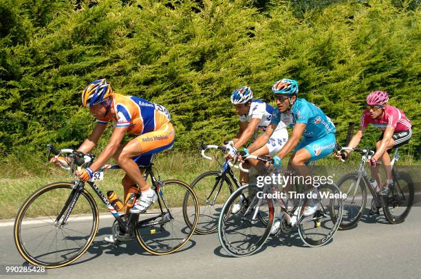 Tour De France 2007, Stage 18Casar Sandy , Boogerd Michael , Merckx Axel , Lefevre Laurent , Cahors - Angouleme , Ronde Van Frankrijk, Etape Rit,...