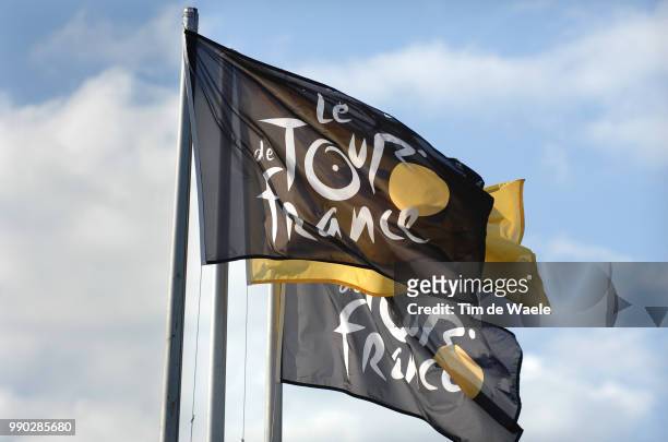 Tour De France 2007, Stage 18Illustration Illustratie, Flags Drapeau Vlag, Cahors - Angouleme , Ronde Van Frankrijk, Etape Rit, Tdf, Tim De Waele