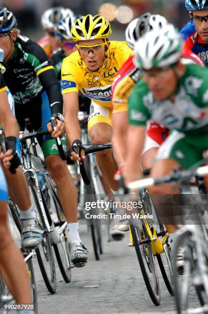 Tour De France 2007, Stage 20Contador Alberto Yellow Jersey, Marcoussis - Paris Champs-Elysees ?Lys?Es Ronde Van Frankrijk, Etape Rit, Tdf, Tim De...