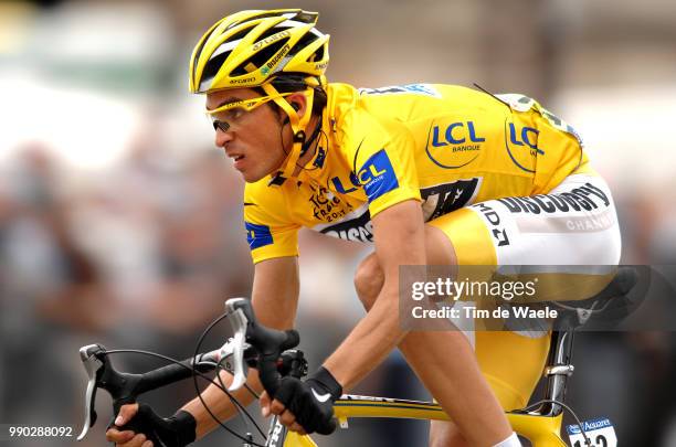 Tour De France 2007, Stage 20Contador Alberto Yellow Jersey /Marcoussis - Paris Champs-Elysees ?Lys?Es Ronde Van Frankrijk, Etape Rit, Tdf, Tim De...
