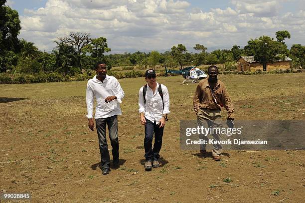 Actor\Director Ben Stiller meets with Save the Children to discuss his school-rebuilding and community revitalization project on April 13, 2010 in...