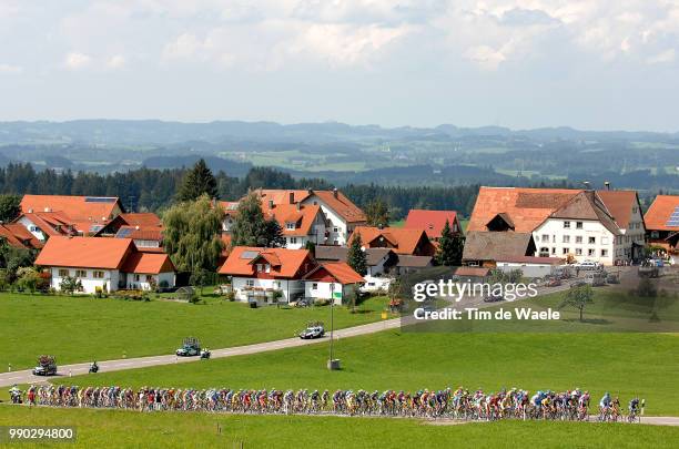 Tour Of Germany, Stage 4Illustration Illustratie, Peleton Peloton, Lindenberg Village Town Dorp, Landscape Paysage Landschap /Singen - Sonthofen ,...