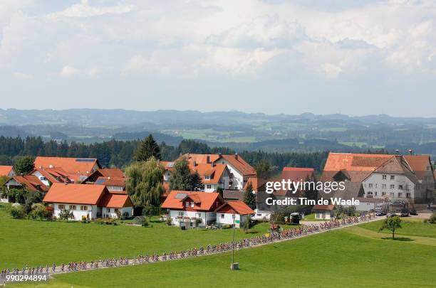 Tour Of Germany, Stage 4Illustration Illustratie, Peleton Peloton, Lindenberg Village Town Dorp, Landscape Paysage Landschap /Singen - Sonthofen ,...