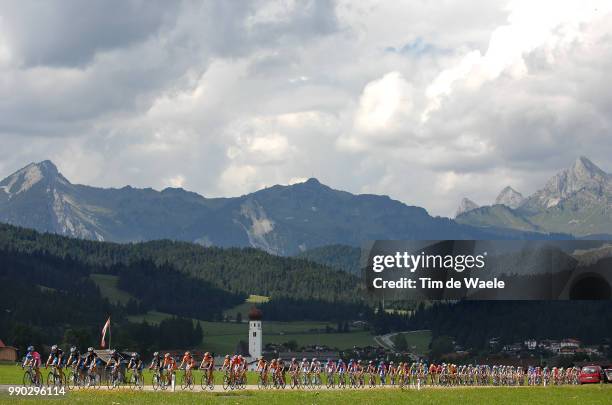 Tour Of Germany, Stage 5Illustration Illustratie, Peleton Peloton, Mountains Montagnes Bergen, Landscape Paysage Landschap, Team Discovery Channel,...