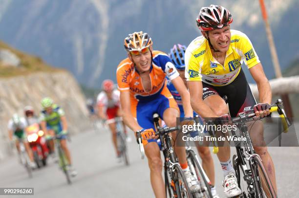 Tour Of Germany, Stage 5Voigt Jens Yellow Jersey, Gesink Robert , Cunego Damiano , Rettenbachferner, Sonthofen - S?Lden Solden , Tour D'Allemagne...