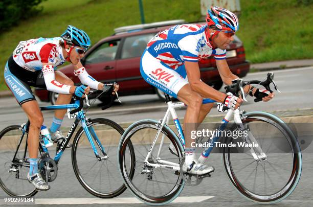 Tour Of Germany, Stage 7Terpstra Niki Mountain Jersey Maillot Montagne A Pois Bergtrui Bolletjestrui , Den Bakker Maarten /Kufstein - Regensburg Tour...