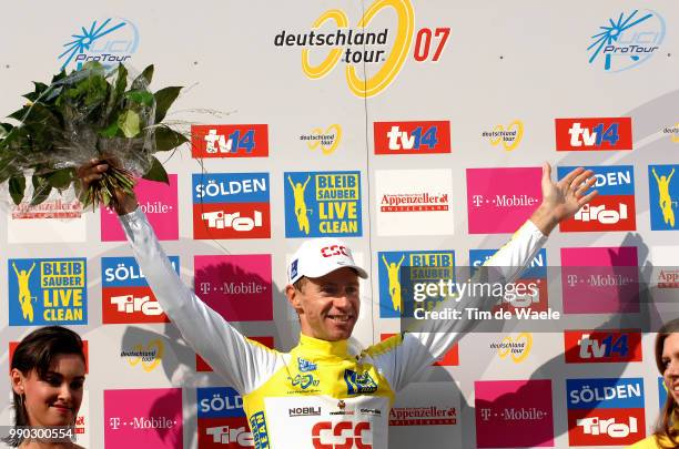 Tour Of Germany, Stage 9Podium, Voigt Jens Yellow Jersey Celebration Joie Vreugde /Einbeck - Hannover Tour D'Allemagne Ronde Van Duitsland...