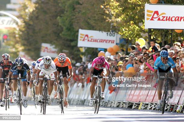 Tour Of Spain, Stage 7Arrival, Sprint, Davis Allan , Bettini Paolo , Fernandez Koldo , Korff Andre , Zabel Erik , Calahorra - Zaragoza /Vuelta, Tour...