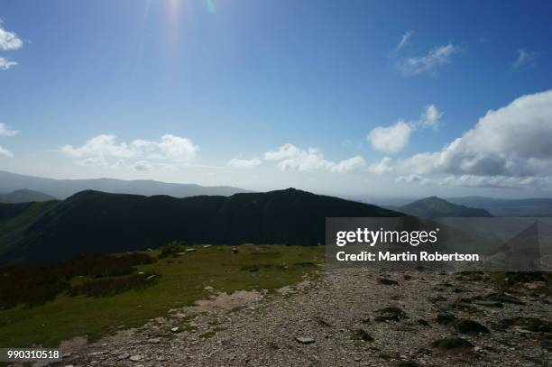 old man of coniston - coniston stock pictures, royalty-free photos & images