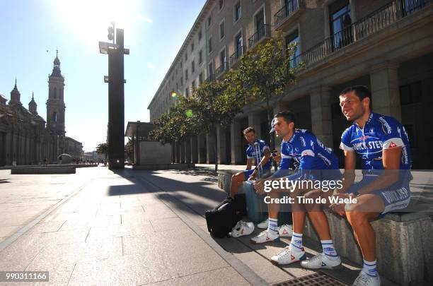 Tour Of Spain, Stage 9Verheyen Geert , Hulsmans Kevin , Engels Addy /Huesca - Estacion De Esqui Cerler , Vuelta Tour D'Espagne, Ronde Van Spanje /Uci...