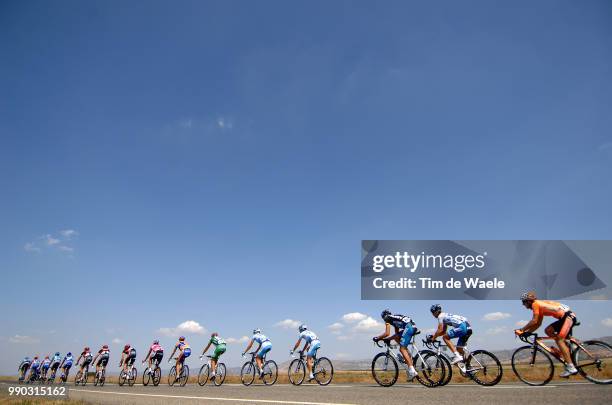 Tour Of Spain, Stage 17Illustration Illustratie, Peleton Peloton, Landscape Paysage Landschap, Sky Ciel Lucht, Van Goolen Jurgen Grey Mountain...