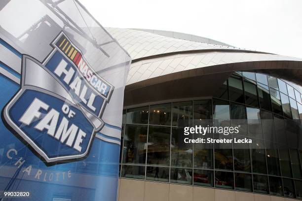 General view of the NASCAR Hall of Fame Grand Opening at the NASCAR Hall of Fame on May 11, 2010 in Charlotte, North Carolina.