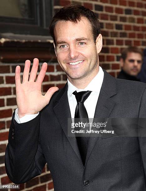 Actor Will Forte visits "Late Show With David Letterman" at the Ed Sullivan Theater on May 11, 2010 in New York City.