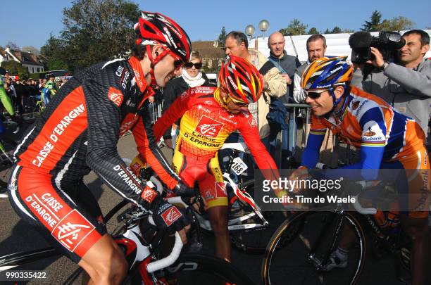 Paris - Tours Alejandro Valverde , Rodriguez Joaquim , Freire Oscar /Saint-Arnoult-En-Yvelines - Tours /Uci Pro Tour, Tim De Waele