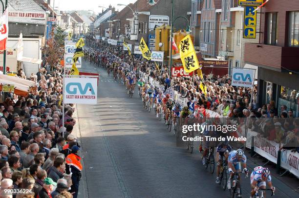 74Th Sluitingprijs Putte-Kapellenillustration Illustratie, Peleton Peloton, Kapellen City Village Dorp, Putte - Kapellen , Tim De Waele