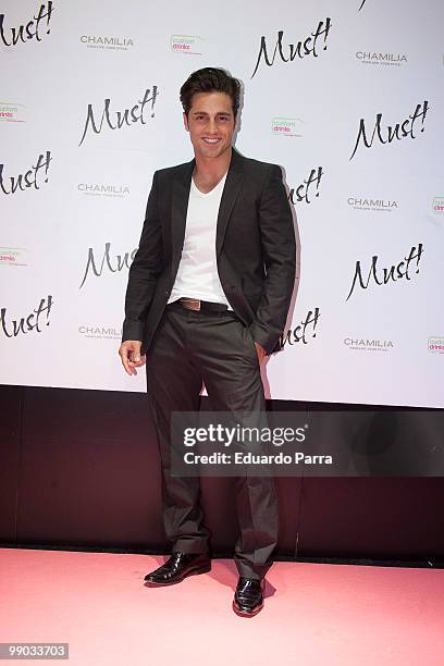David Bustamante attends Must magazine awards at Telefonica flagship store on May 11, 2010 in Madrid, Spain.