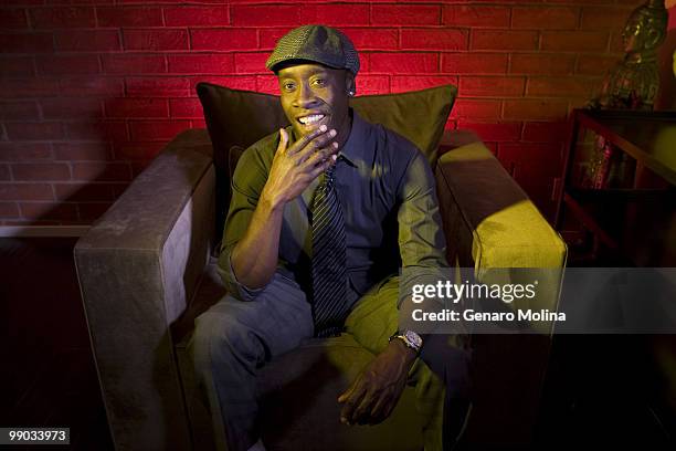 Actor Don Cheadle poses for a portrait sesssion on April 21 Santa Monica, CA. Published Image.CREDIT MUST READ: Genaro Molina/Los Angeles...
