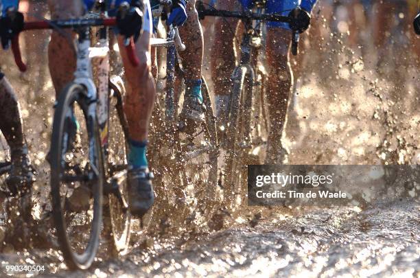 Belgian Championships Illustration Illustratie, Peleton Peloton, Mud Boue Modder Dirt, Men Hommes Mannen Elite, Belgisch Kampioenshap, Championat De...