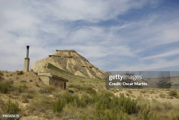 desierto bárdenas reales, navarra - desierto 個照片及圖片檔