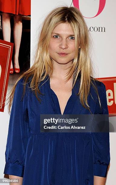 French actress Clemence Poesy attends "El pastel de boda" premiere at the Palafox cinema on May 11, 2010 in Madrid, Spain.