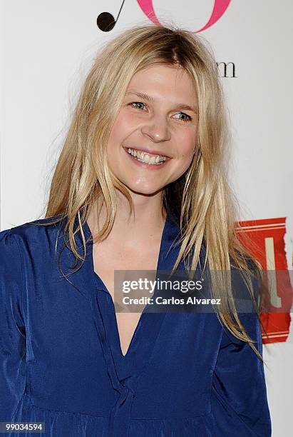 French actress Clemence Poesy attends "El pastel de boda" premiere at the Palafox cinema on May 11, 2010 in Madrid, Spain.
