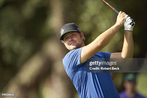 Players Championship: Ryan Moore in action during Friday play at Stadium Course of TPC Sawgrass. Ponte Vedra Beach, FL 5/7/2010 CREDIT: Robert Beck