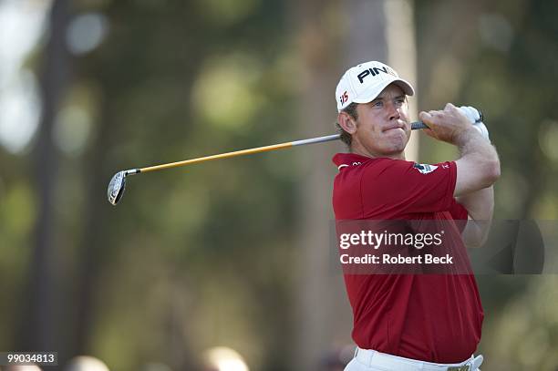 Players Championship: Lee Westwood in action during Sunday play at Stadium Course of TPC Sawgrass. Ponte Vedra Beach, FL 5/9/2010 CREDIT: Robert Beck