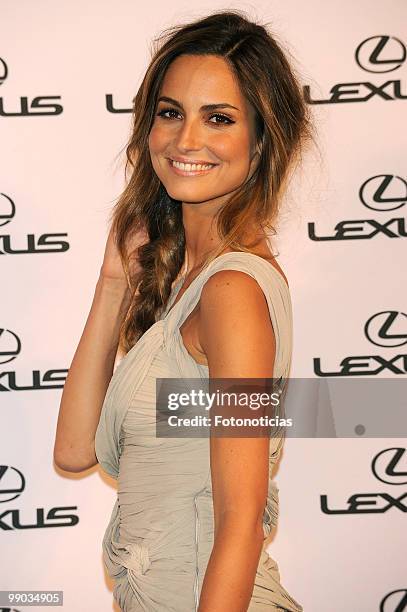 Model Ariadne Artiles attends a 'Lexus' party, hosted by Bar Refaeli, at the Villamagna Hotel on May 11, 2010 in Madrid, Spain.