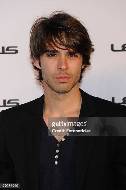 Actor Alex Barahona attends a 'Lexus' party, hosted by Bar Refaeli, at the Villamagna Hotel on May 11, 2010 in Madrid, Spain.