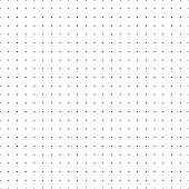 Dotted grid. Seamless pattern with dots. Simplified matrix vector refill
