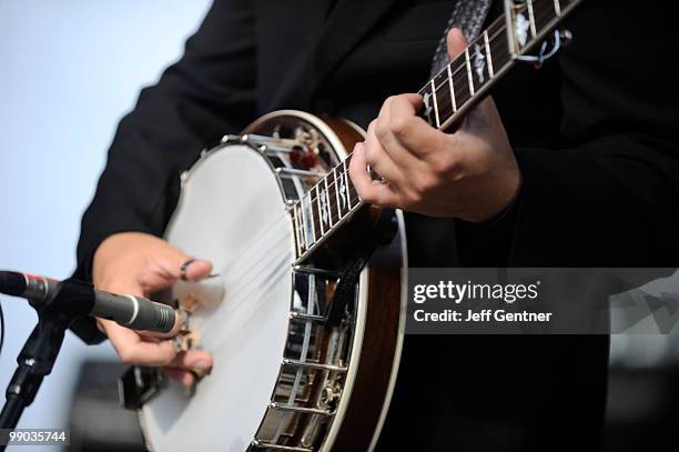 Banjo player performs at the 12th Annual GRAMMY Block Party And Memebership Celebration at Owen Bradley Park on May 11, 2010 in Nashville, Tennessee.