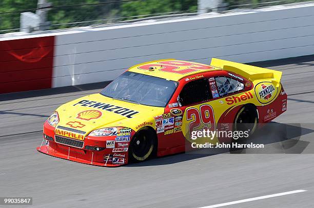 Kevin Harvick, driver of the Shell Pennzoil Chevrolet, drives during practice for the NASCAR Sprint Cup Series SHOWTIME Southern 500 at Darlington...