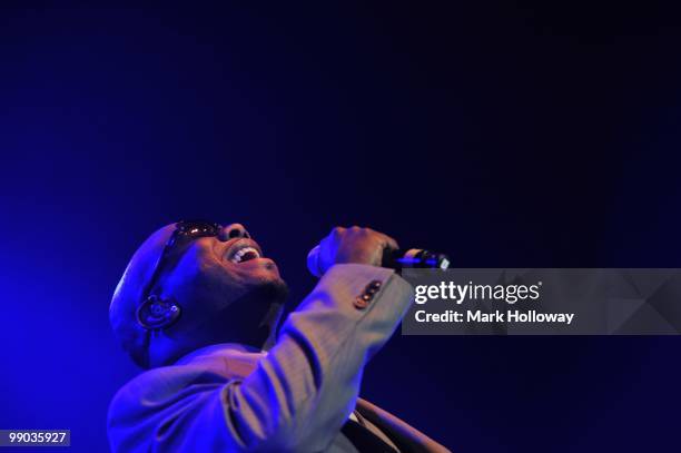 Wanya Morris of Boyz II Men performs on stage at O2 Academy on May 11, 2010 in Bournemouth, England.